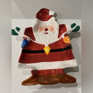 Santa Serving Dish